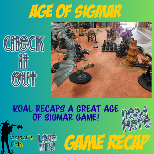 Age of Sigmar In Store Gaming Battles: Stormcast Eternals vs Slaves to Darkness