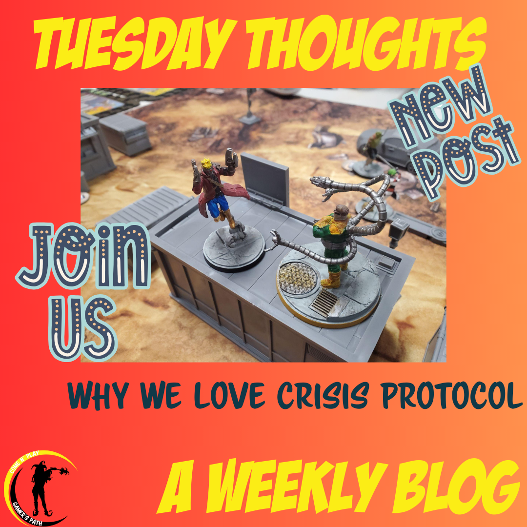 Tuesday Thoughts Cover: Explore Marvel Crisis Protocol