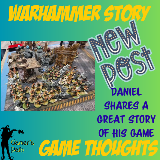 Daniel shares a warhammer in-store battle story